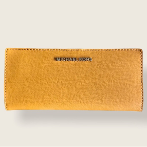 Michael Kors Handbags - MK Slim Leather Wallet